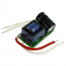 110-220V DC 3.2-3.8V 0.6A Driver Power Supply for 1x3W LED Light Strip