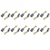 10 Pcs Electric Drill Motor Carbon Brushes 7/16" x 7/25" x 1/5"