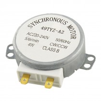 AC 220V-240V 4W 5/6RPM Turntable Synchronous Motor for Microwave Oven