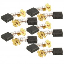 43/64" x 43/64" x 7/25" Power Tool Part Carbon Brushes 10 Pcs