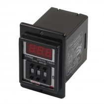 AC/DC 12V 0.01-9.99 Second Digital Timer Time Delay Relay Black 8 Pin ASY-3D