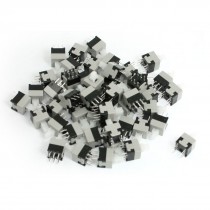 50 Pcs Momentary Action 6 Pins Torch Push Button Switch 8.5x8.5mm