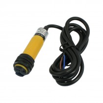 DC 3 Wire 2M Sensor NPN NO Retroreflective Photoelectric Switch w Reflector