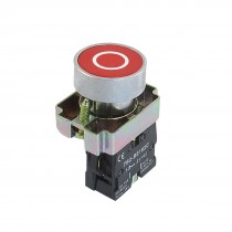 22mm NC N/C Red Sign Momentary Push Button Switch 600V 10A ZB2-BA4322