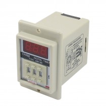 AC/DC 24V 8 Pin 0.1-99.9 Second Digital Timer Time Delay Relay Beige ASY-3D