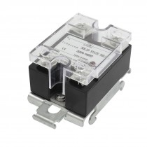DC to DC Covered Solid State Relay SSR 10A 3-32VDC 12-220VDC DIN Rail Mount