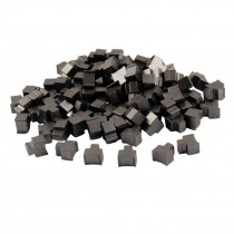 100 Pcs RY3D-4 Electric Motor Carbon Brushes 1/4" x 7/32" x 1/7"