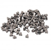 100 Pcs Electric Motor Carbon Brushes 1/10" x 1/11" x 5/64"