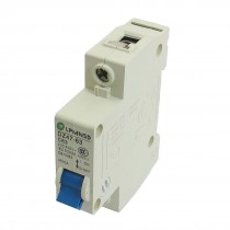 DZ47-63 C63 63A 230/400VAC 4500A Breaking Capacity 1 Poles Circuit Breaker