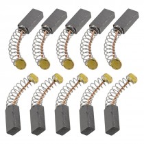 10 Pairs 12.7 x 5.5 x 4mm Motor Carbon Brushes for Electric Drill