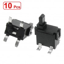 10 Pcs Vertical One Way Operation 4 Pin Momentary Detector Switch