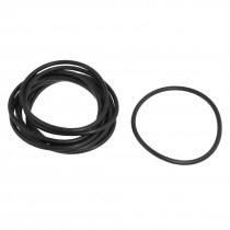 10 x 100mm Outside Dia 5mm Thick Flexible Nitrile Rubber O Ring Washer