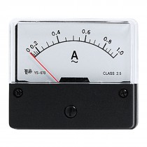 AC 0-1A Current Rectangle Panel Meter Measuring Tool