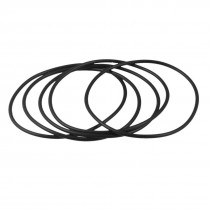 75mm x 2.65mm x 69.7mm Industrial Rubber O Ring Oil Seal Gaskets 5 Pcs