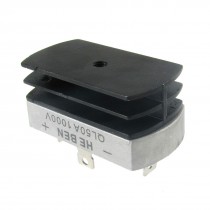 50A 1000V Volt Metal Case Bridge Rectifier with Heatsink QL50A