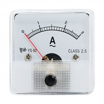AC 0-3A Class 2.5 Accuracy Analog Ampere Panel Meter