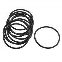 10 Pcs Black Rubber Oil Filter O Ring Sealing Gaskets 30mm x 1.8mm