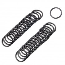 50 Pcs 20mm x 25mm x 2.5mm Nitrile Rubber Sealing O Ring Gasket Washer