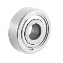 12mm x 4mm x 4mm Sealed Deep Groove Roller Bearings Silver Tone