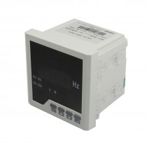 4 Digits Red LED Display AC 220V Frequency Meter Gauge New