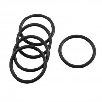 5 Pcs Mechanical Rubber Sealing Oil Filter O Rings Gaskets 41mm x 34mm x 3.5mm