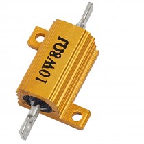 Housed 8 Ohm 5% Tolerance Aluminum Wire Wound Resistor