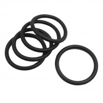 5 Pcs 50mm Outside Dia 5mm Thick Sealing Washers Oil Filter O Rings