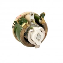 25W 10 Ohm Ceramic Wire Wound Variable Resistor Rheostat