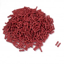 1000 Pcs Red PVC Sleeve Fully Insulated Crimp Terminals Connector for 22-16 AWG