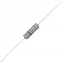 Axial Lead 30K ohm 3W Metal Oxide Film Resistors 500V 100 Pcs
