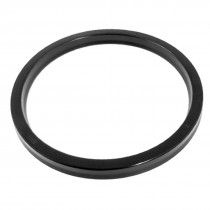 Mechanical USH Black Rubber Sealing Ring Oil Seal 105mm x 120mm x 9mm