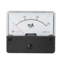 Plastic Housing DC 0-300mA Analogue Display Panel Gauge