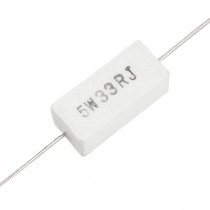10 x 5% 33 Ohm 5W Watt Ceramic Cement Power Resistor