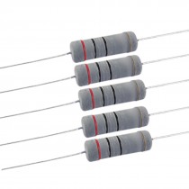 10 x 5W 700V 20 ohm Metal Oxide Film Resistors Through Hole