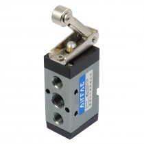 MSV-86522R 13mm Thread Input 2/5 Way Roller Type Solenoid Air Mechanical Valve