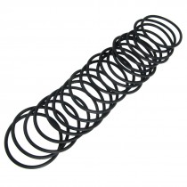 20 Pcs Industrial Flexible Rubber O Ring Seal Gasket 53mm x 60mm x 3.5mm