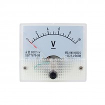 85C1 DC 0-10V Rectangle Analog Volt Panel Meter Gauge