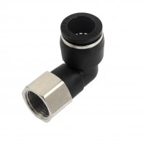Air Pneumetic 12mm to 3 8" PT Female Thread Connector Elbow Quick Fitting