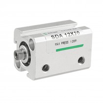Single Rod 12mm Bore 20mm Stroke Pneumatic Air Cylinder