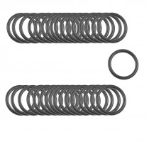 17mmx13.5mmx2mm Automobile Sealing NBR O Rings Washers 50 Pcs