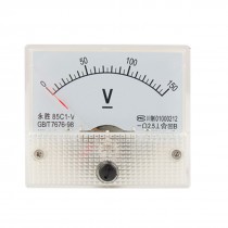 85C1 Rectangle Analog Volt Panel Meter Gauge DC 0-150V