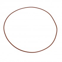 200mm x 195mm x 2.5mm Silicone O Ring Oil Seals Washers Red