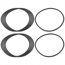 10 Pcs Black 46.2mm OD 1.8mm Thickness Nitrile Rubber O-ring Oil Seal Gaskets
