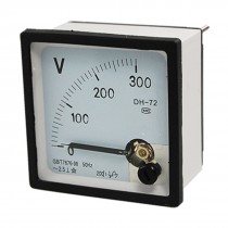 Analog Class 2.5 Accuracy AC 0-300V Voltage Panel Meter