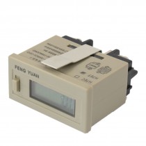 DC 24v Reset 0 - 9999.9h Counting Range Resettable Time Timer Counter
