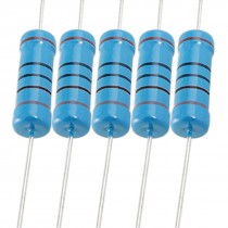 100 x 100 Ohm 3W 1% Five Color Bands Metal Film Resistors Qvhkh