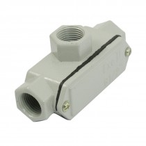 Metal Shell Three Hub Explosion-proof Conduit Outlet Box G1/2"