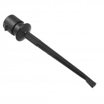 Blk Electrical Lead Wire Test Big Hook for Multimeter 