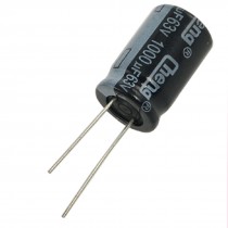 63V 1000uF 105C 16x25mm Aluminum Electrolytic Capacitors 20 Pcs
