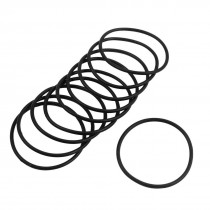 10 Pcs 42mm x 2mm Rubber Sealing Oil Filter O Rings Gaskets